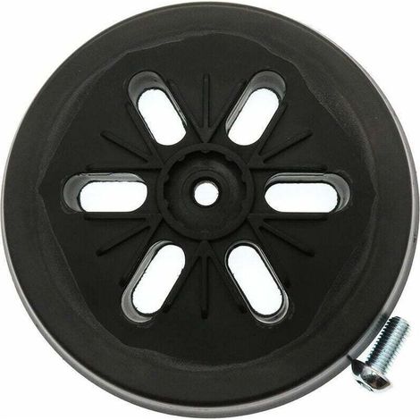 Plateau de ponçage pour ponceuse excentrique Bosch GEX 150 AC, PEX 15 AE, GEX 150 Turbo 150 mm avec vis (1/5)