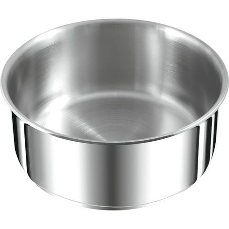 pentola in acciaio inox 16 cm grigia - L8982804 - Tefal