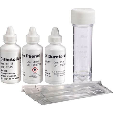 KIT multi tests de l'eau (1/2)