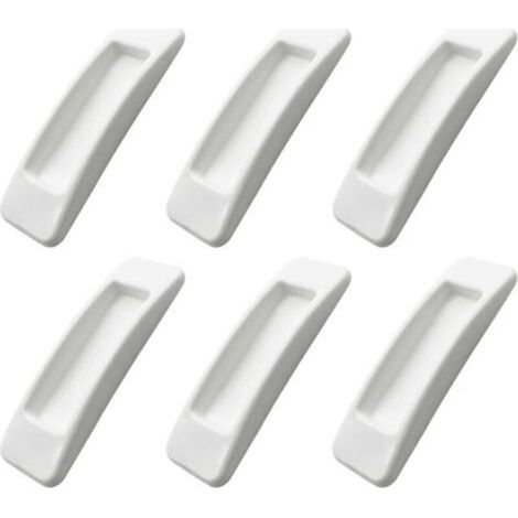 Poignées autocollantes pour placards et fenêtres – Lot de 6, ouverture pratique, sans perçage, adhésif renforcé, design moderne (1/5)