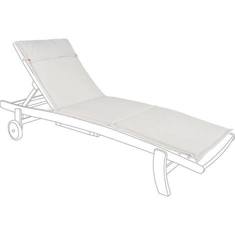 CUSCINO LETTINO NATURALE POLYESTERE 180 GR IDROREPELLENTE 63X190X3 BIZZOTTO