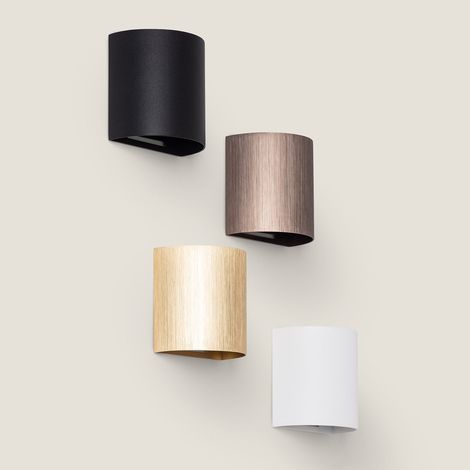 Aplique de Pared Aluminio Adonai Bronce