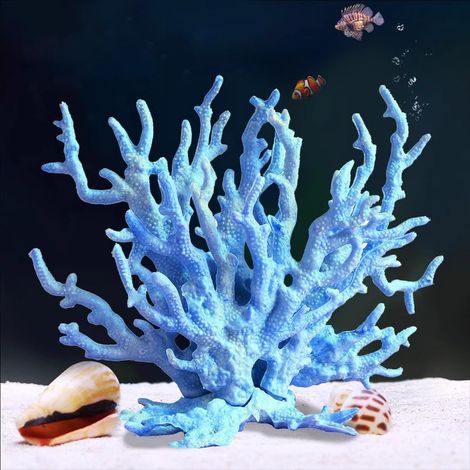 Arbre corallien artificiel en plastique pour aquarium (1/5)