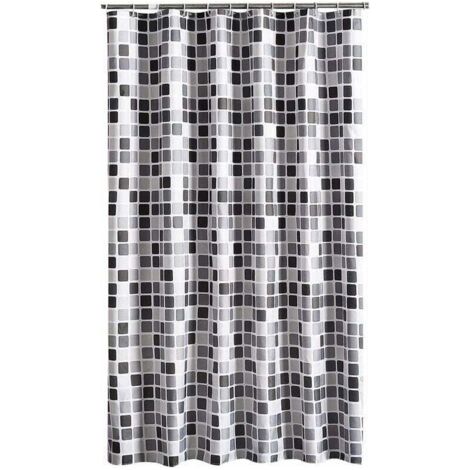 Ce rideau de douche de 200 x 240 cm (largeur x hauteur) est résistant aux moisissures, antibactérien et imperméable. Fabriqué en polyester doux, il arbore un joli motif. Il convient aux salles de bain