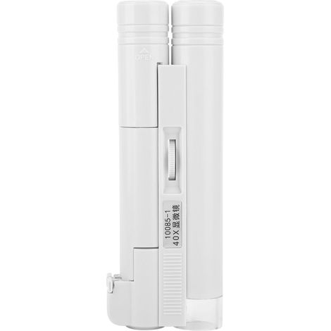 40-facher Zoom, LED-Mikroskop im Taschenformat, Vergrößerungsglas, Mikrolinse für alle gängigen Mobiltelefone (1/5)