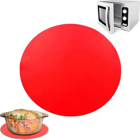 de four en silicone antiadhésif de 30 cm pour micro ondes (1/4)