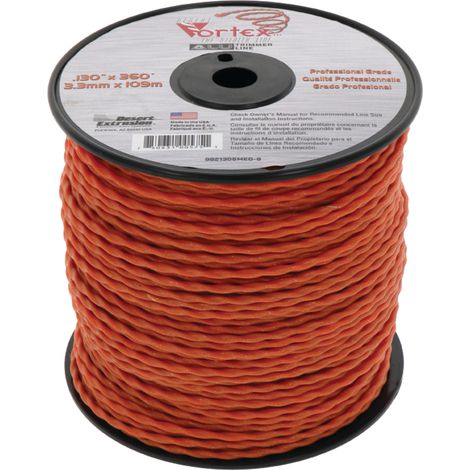 Filo da taglio Vortex Alu in nylon, 3,3 mm, 109 m (1/2)