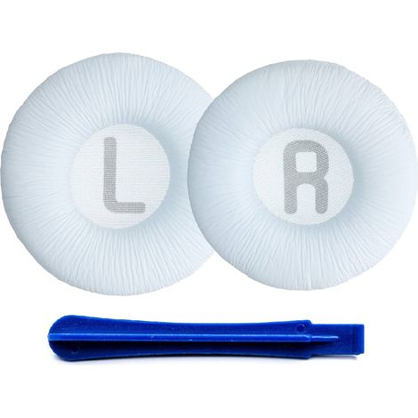 Cuscinetti auricolari per JBL Tune 450 460 500 600 BT E35 T450 T460 T500 T600, cuscinetti in spugna bianchi