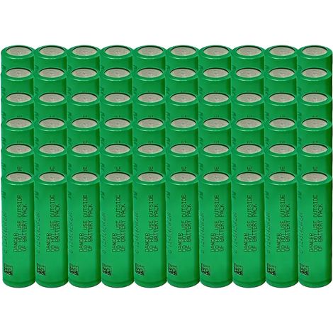 Batería de iones de litio, capacidad de 3000 mAh, recargable, 60 unidades, 3,7 V-c (1/2)