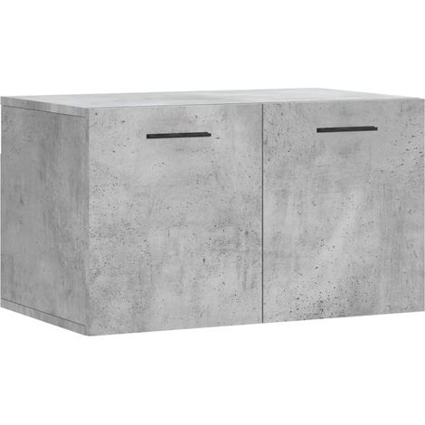 Maison Exclusive - Armario de pared madera ingeniería gris hormig (1/5)