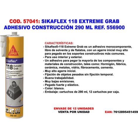 Sikaflex 118 Konstruktionsklebstoff 290 ml 556900
