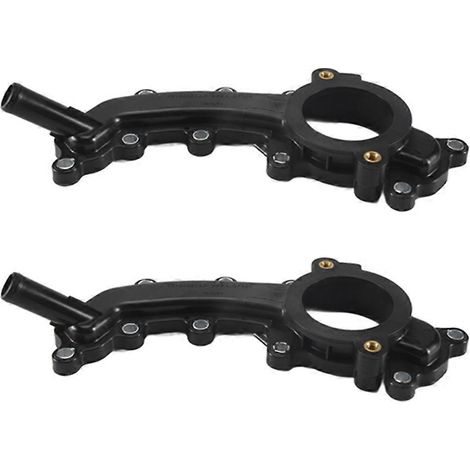 2 pièces 5184653AD Boîtier de thermostat Sortie d'eau, 300 2014-2017 5184653AE 5184653AF 5184653 Climatisation automobile (1/5)