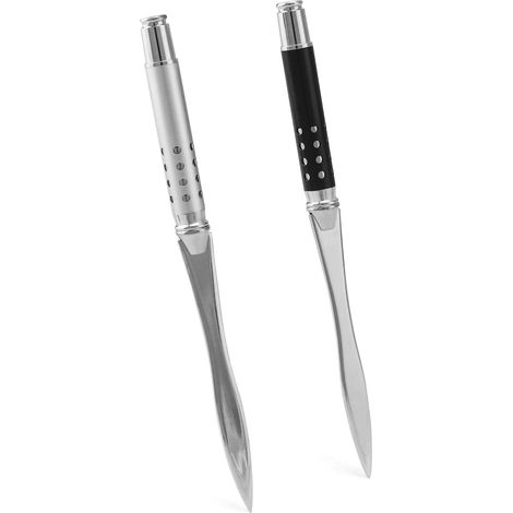 2PCS Ouve Lette Élégant, Coupe Papie en Fe et Acie -16 cm - Agente et Noi (1/3)