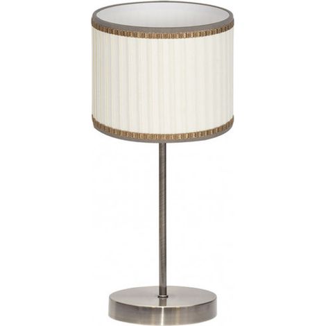 Lampada da Tavolo Soprano 1xe14 Pelle/beige 44x17x17 Cm