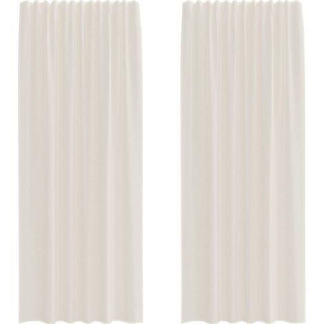 Maison Exclusive - Cortinas de gasa con bolsillos para varillas 2