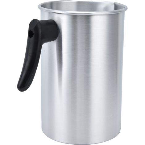 Pot à fondre la cire à bougie 3L, récipient pour la fabrication de bougies et autres articles de bricolage. (1/5)