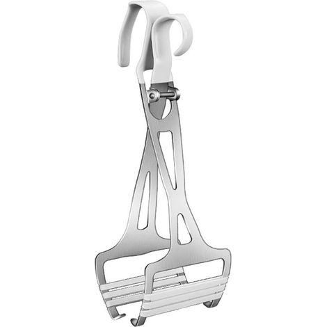 Pince Acier Inoxydable Brûlure pour Bol Chaud et Plaque Chauffante Clip de Cuisine Antidérapant et Multi Usage Prise Facile et Sécurisée pour Récipients Chauds (1/5)