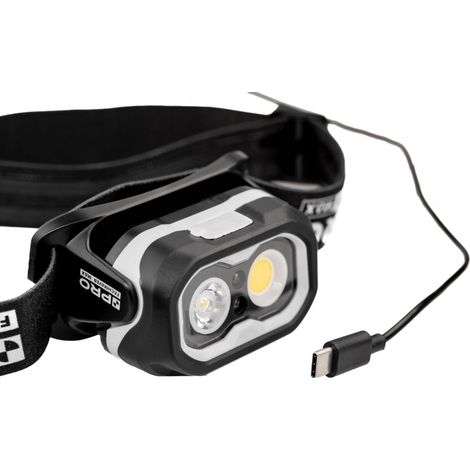 Faro a LED PRO con batteria ricaricabile e sensore di movimento IPX6 800LM (1/5)
