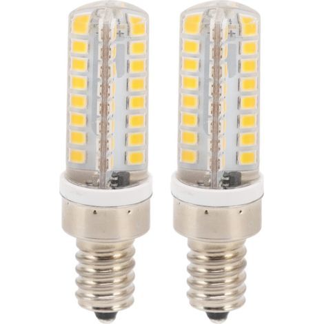 Lot 2 ampoules E14 maïs 5W – 64 LED – 230V – éclairage chaud – remplacement – maison / bar – douille E14 (1/5)