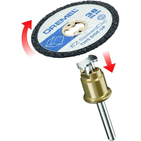 Dremel EZ SpeedClic: Kunststoff-Trennscheiben (1/2)