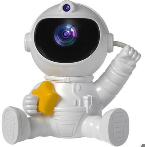 LED-Sternenhimmel-Projektor, Cartoon-Astronauten-Deckenleuchte für Schlafzimmer, energiesparende Dekorationslampe (1/4)