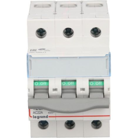 Interruptor-seccionador modular 125A 3P FR303 004358/406470