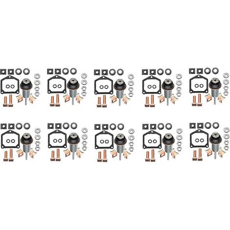 Kit de reparación de 10 piezas de conectores para válvulas solenoides de arranque para Toyota y Subaru, números de pieza: 228000-6660, 228000-6662, 228000-6663 (1/5)