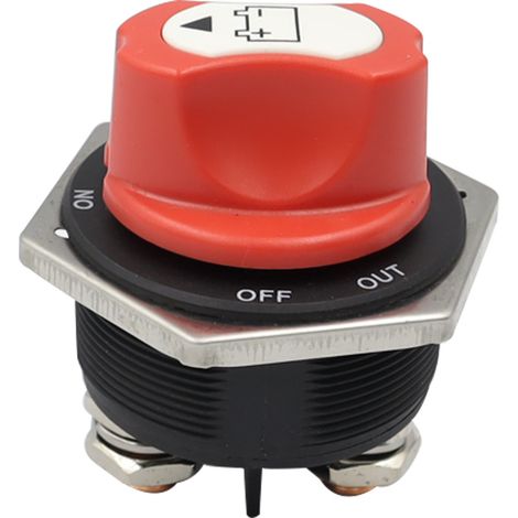 Interrupteur principal de déconnexion de batterie durable, interrupteur séparateur d'arrêt d'urgence pour camping-car (300 A) (1/3)