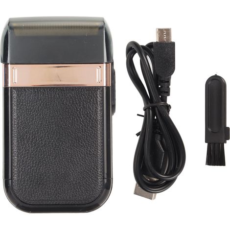 Tondeuse à barbe rétro multifonction, puissante et efficace, mini coupe-barbe électrique portable pour maison et voyage (1/5)