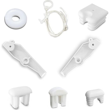 Kit Ricambi in plastica per lettino prendisole "Jesolo" -Confezione da 1 pezzo (1/4)
