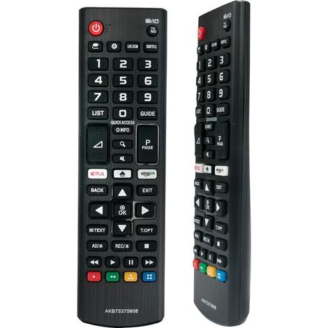 Télécommande pour téléviseur compatible LG AKB75375608 intelligent de remplacement (1/5)