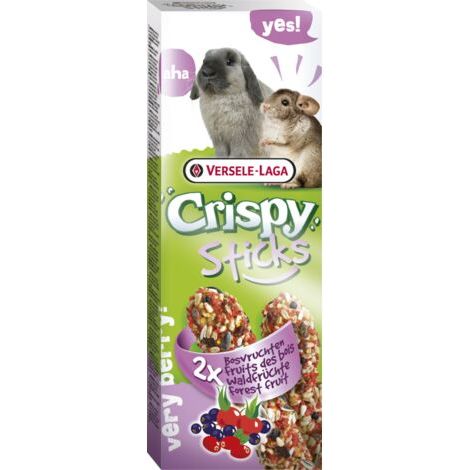 Crispy Sticks Rabbits- Guinea Pigs Forest Fruit, 2 piezas 110g (1/2)