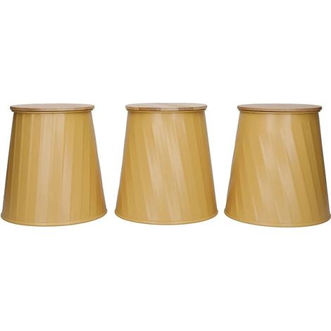 Craft Set von gelben, hermetischen Vorratsbehältern 1,3 L