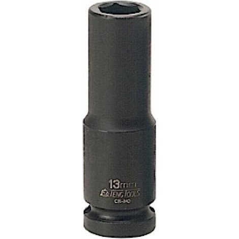 Vasos de impacto hexagonales serie larga 1/2" 11 mm TENGTOOLS 101780971 (1/2)