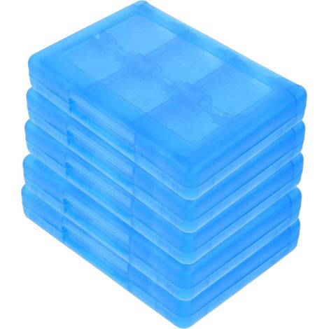 5pièces Étui pour Cartes de Jeu avec Compartiments Boîte de Rangement Portable pour Collectionneurs Protège les Rayures (1/5)
