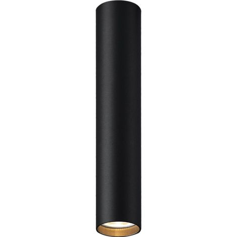Plafonnier Led Axiom Evo 12W 3000K Cri90 30Cm - Plafonnier Ip20 En Aluminium Noir - Groupe Rossini (1/5)