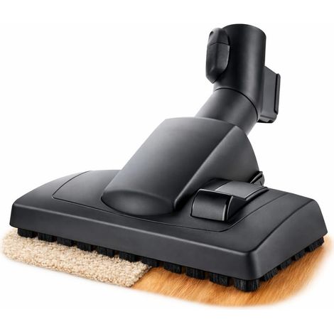 Cepillo para suelos conmutable con dispositivo de bloqueo y enganche. Apto para aspiradoras Miele S 4211, S4211/S 5211, S5211 Kombidüse. (1/5)