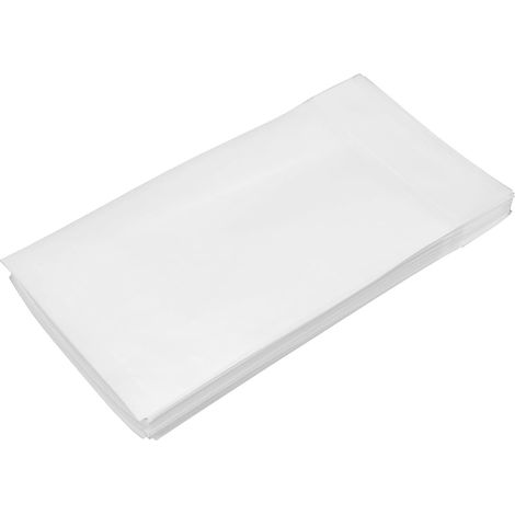 100 Sacs en papier ciré autocollants blancs petits sacs d (1/5)