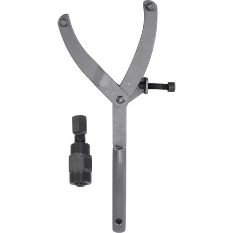 Clé à fourche ajustable 24mm 27mm pour volant moteur d'embrayage, extracteur de magnéto pour moto, scooter, quad, dirt bike, go-kart (1/5)