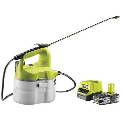 OWS1880-120 - NEBULIZZATORE A BATTERIA DA 3,5 LT RYOBI - 1 BATTERIA DA 2,0Ah C/CARICATORE RAPIDO (1/2)