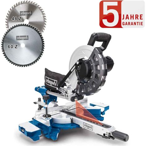 KAPP UND ZUGSÄGE 2000W Ø 255mm KAPPSÄGE SCHEPPACH HM254 (1/10)