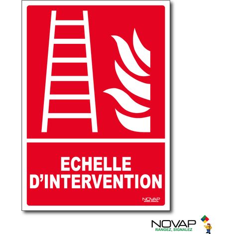 Panneau Echelle d'intervention - Rigide A5 - 4600529