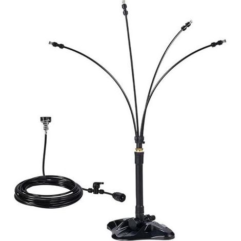 Apex – Système de brumisation portable 26ft – Refroidissement extérieur jusqu'à 30°C – Hauteur réglable – Installation facile – Matériaux résistants à la rouille