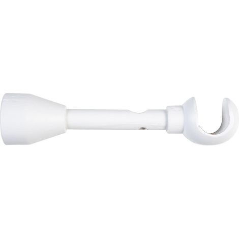Supporto parete doppio iw Cintacor ideas wood colore bianco 1 pz (1/2)