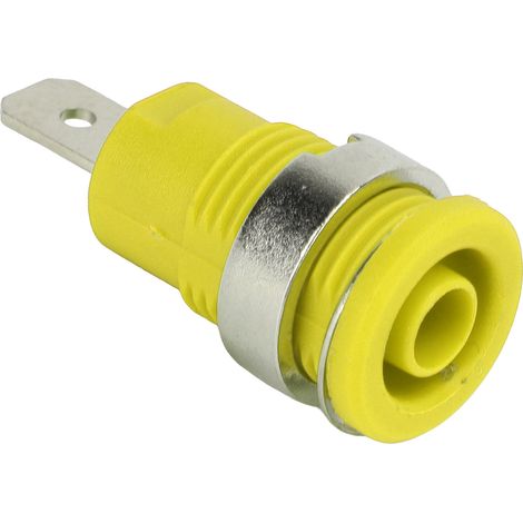 Lot de 50 douilles banane 4mm laiton rouge test électronique décharge forte intensité durable contact fiable (1/5)