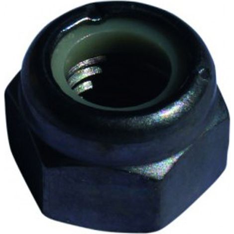 Écrou NYLSTOP hexagonal NFE 25409 P8 classe 8 zinc nickel - 6 mm (1/2)