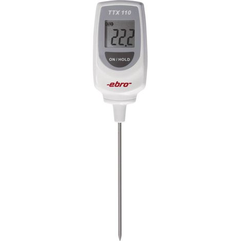 Thermomètre à sonde à piquer (HACCP) ebro TTX 110 1340-5110 -50 à 350 °C sonde T conforme HACCP (1/3)