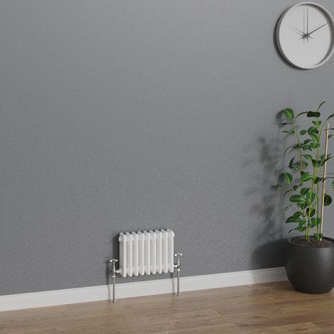 WarmeHaus Traditional Radiator White Triple Column 300x427mm (1/5)