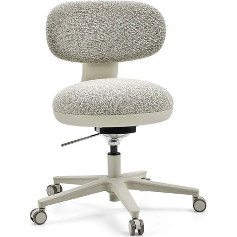 [NEUWERTIG] B-Ware Hjh Office Bürostuhl Drehstuhl Sitmotion W 3 D Gelenk Active Seat Stoff Grau