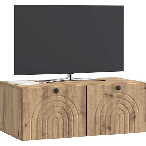 Maison Exclusive - Mobile Porta TV da Muro 78,5 x 41 x 30 cm Rovere Artigianale (1/5)